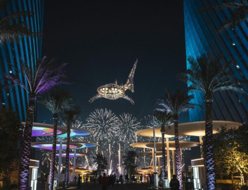 Doha (Qatar), “Al Nehem” installation (the “Whale Shark”)